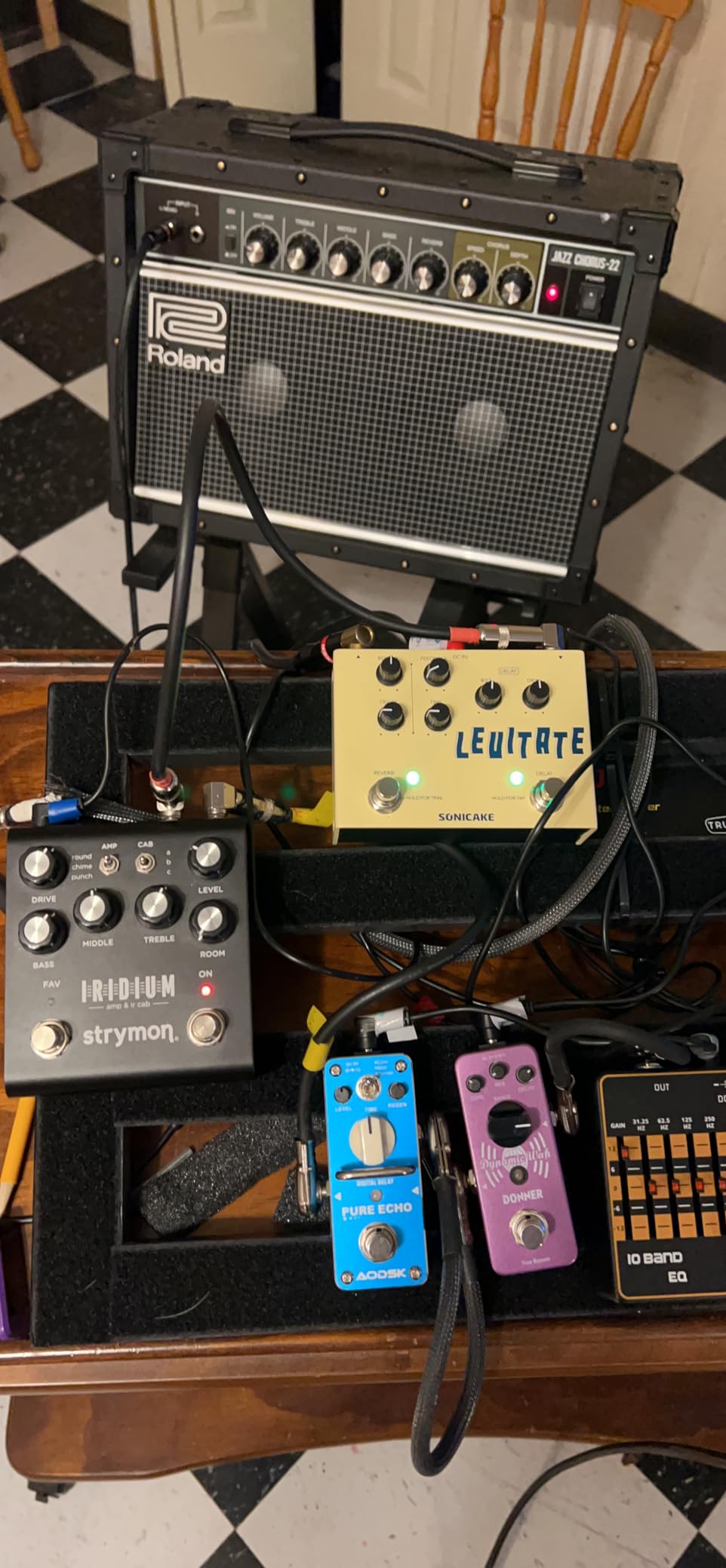 SONICAKE Bass Pedal with Analog Preamp Overdrive Compression - B Factory customer photo 2