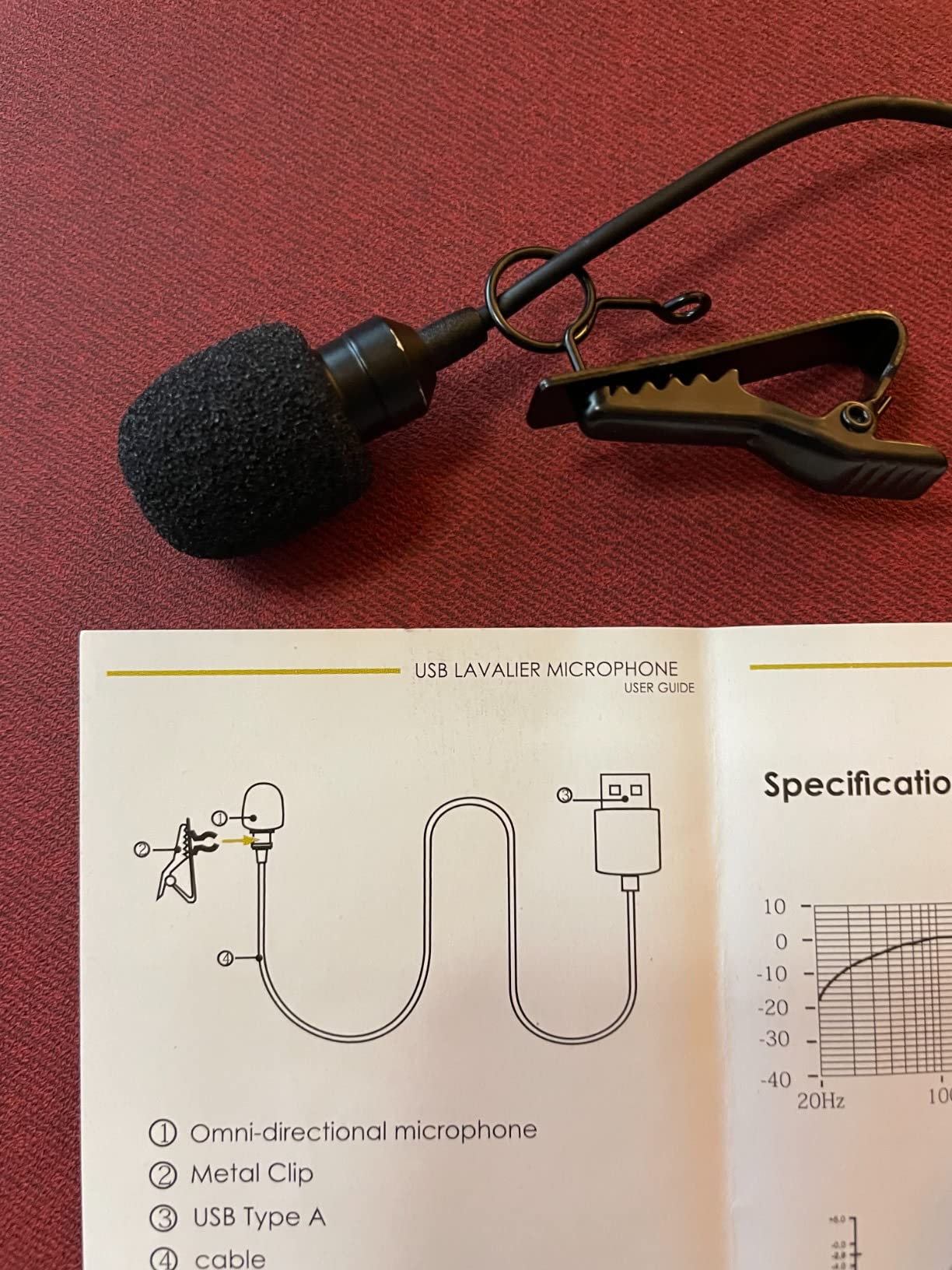 MAONO USB-C Lavalier Microphone, 192kHz/24bit for Interview and Vlogging customer photo 2