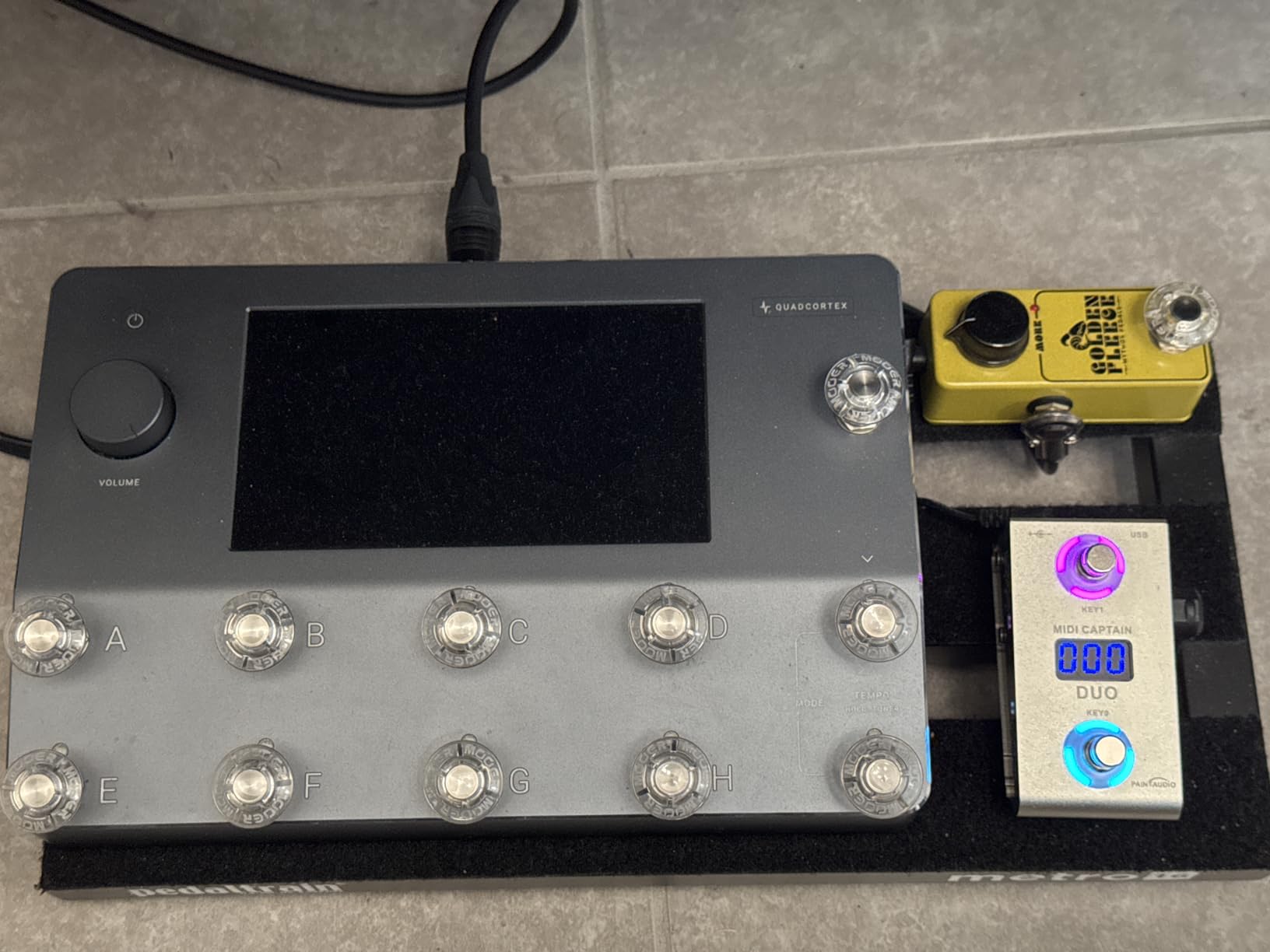 Paint Audio MIDI Captain DUO Foot Controller Multi-Effects Keyboards Synthesizer USB-MIDI DAW DSP Software USB-HID Support Multi-state Switch Cycling (MIDI Captain DUO) customer photo 1