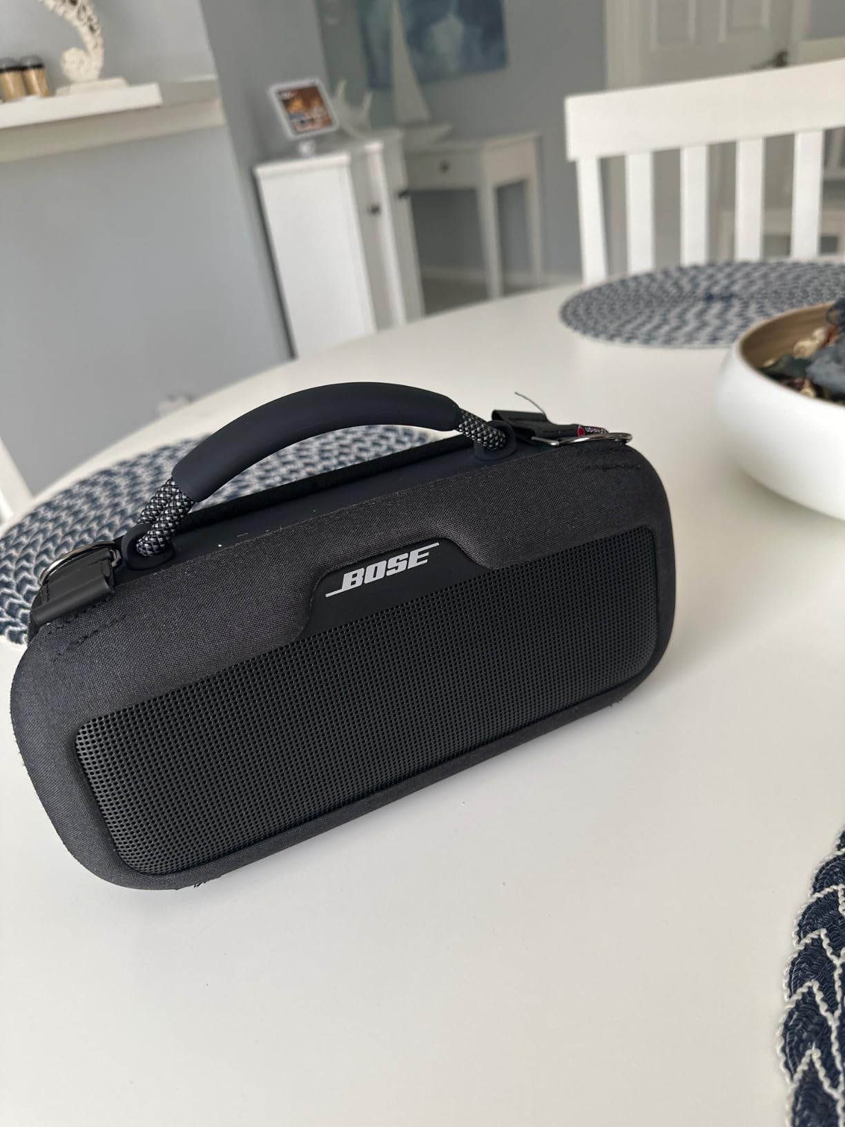 Bose SoundLink Max Bluetooth Speaker - Portable Wireless Party Speaker, IP67 Waterproof, Rope Handle, Up to 20 Hours of Playtime, USB-C, Built-in 3.5mm AUX Input, Black customer photo 1