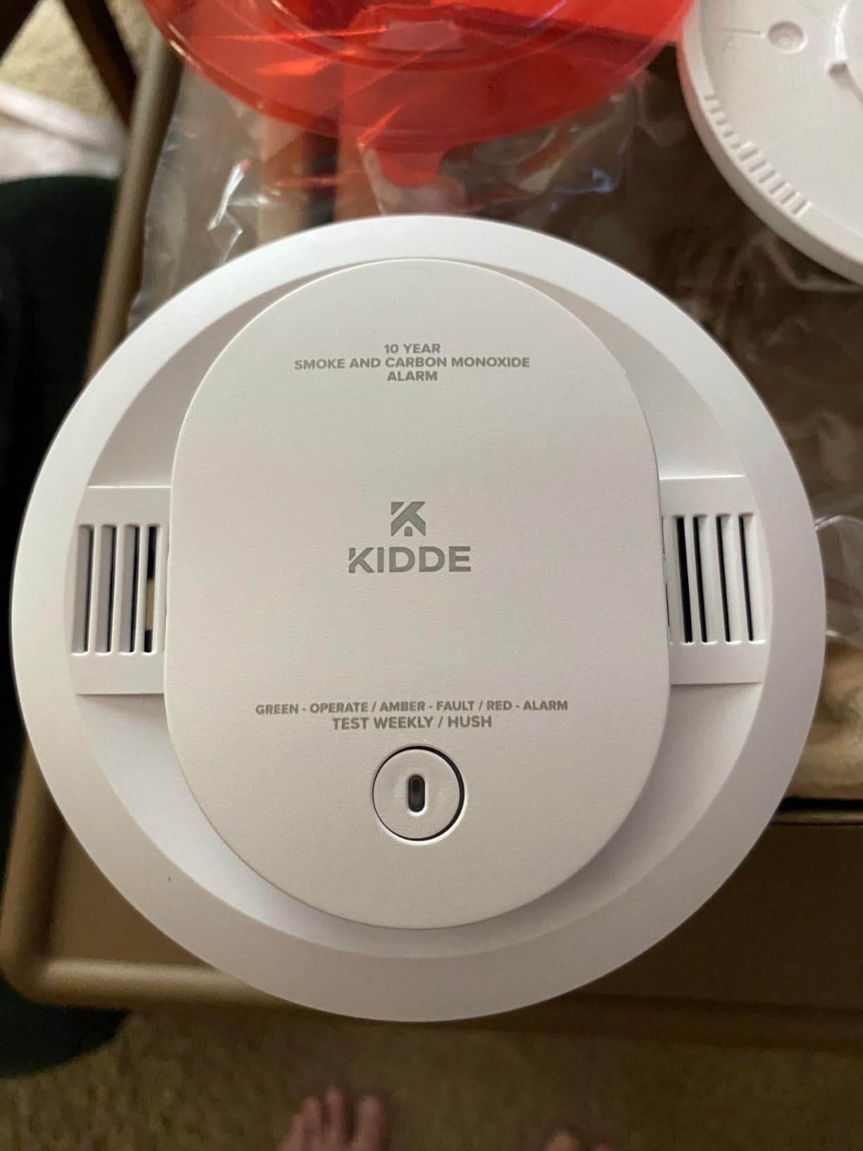 Kidde Smoke & Carbon Monoxide Detector, 10-Year Battery, 30CUD10, 1 Pack customer photo 1