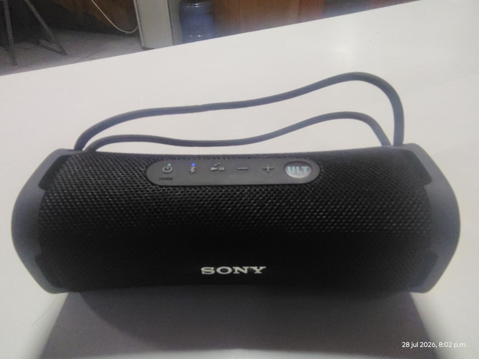 Sony ULT Field 1 Wireless Bluetooth Portable Waterproof Speaker, Orange customer photo 2