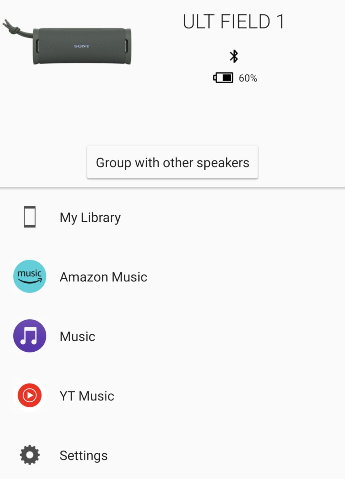 Sony ULT Field 1 Wireless Bluetooth Portable Waterproof Speaker, Black customer photo 1