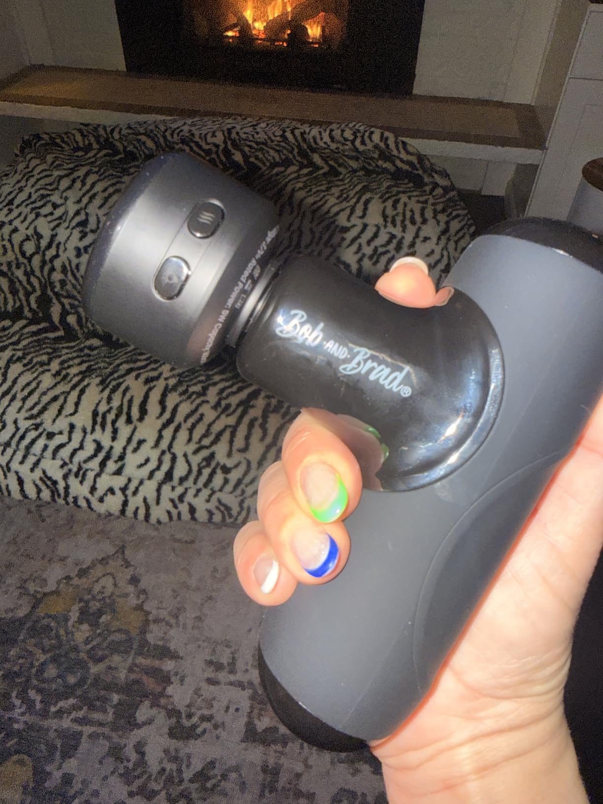 BOB AND BRAD Q2 Pro Mini Massage Gun with Heat and Cold for Muscle Recovery customer photo 1