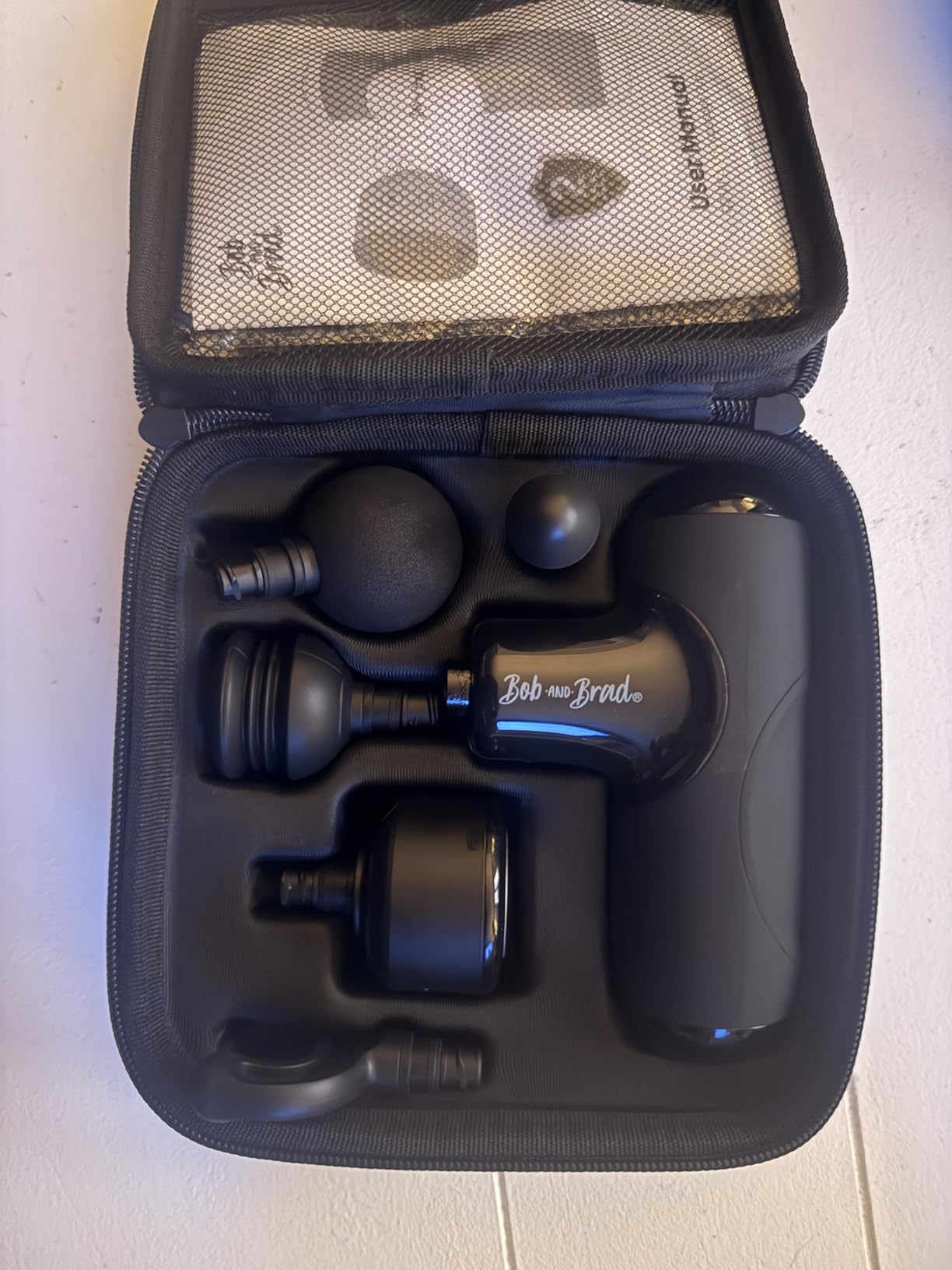 BOB AND BRAD Q2 Pro Mini Massage Gun with Heat and Cold for Muscle Recovery customer photo 2