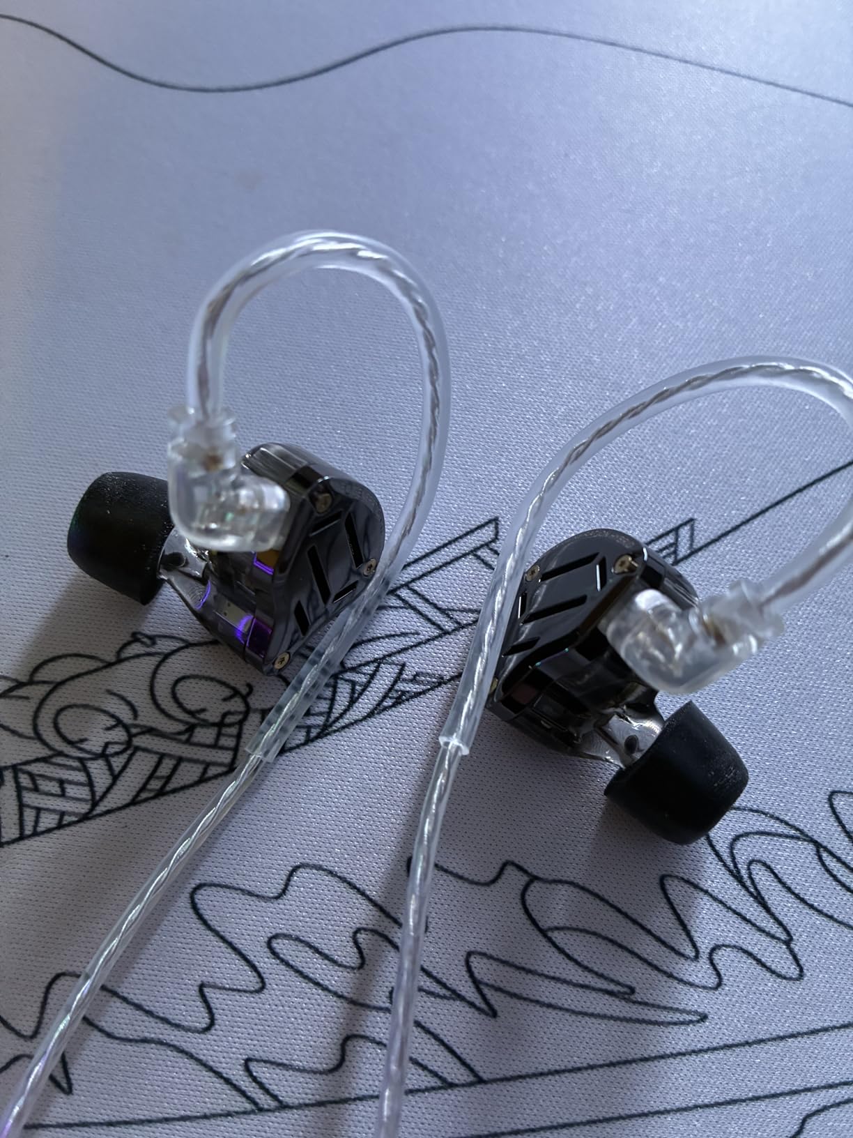 Linsoul KZ ZS10 PRO 2 1DD+4BA Hybrid in Ear Monitor IEM HiFi Wired Earbuds customer photo 2