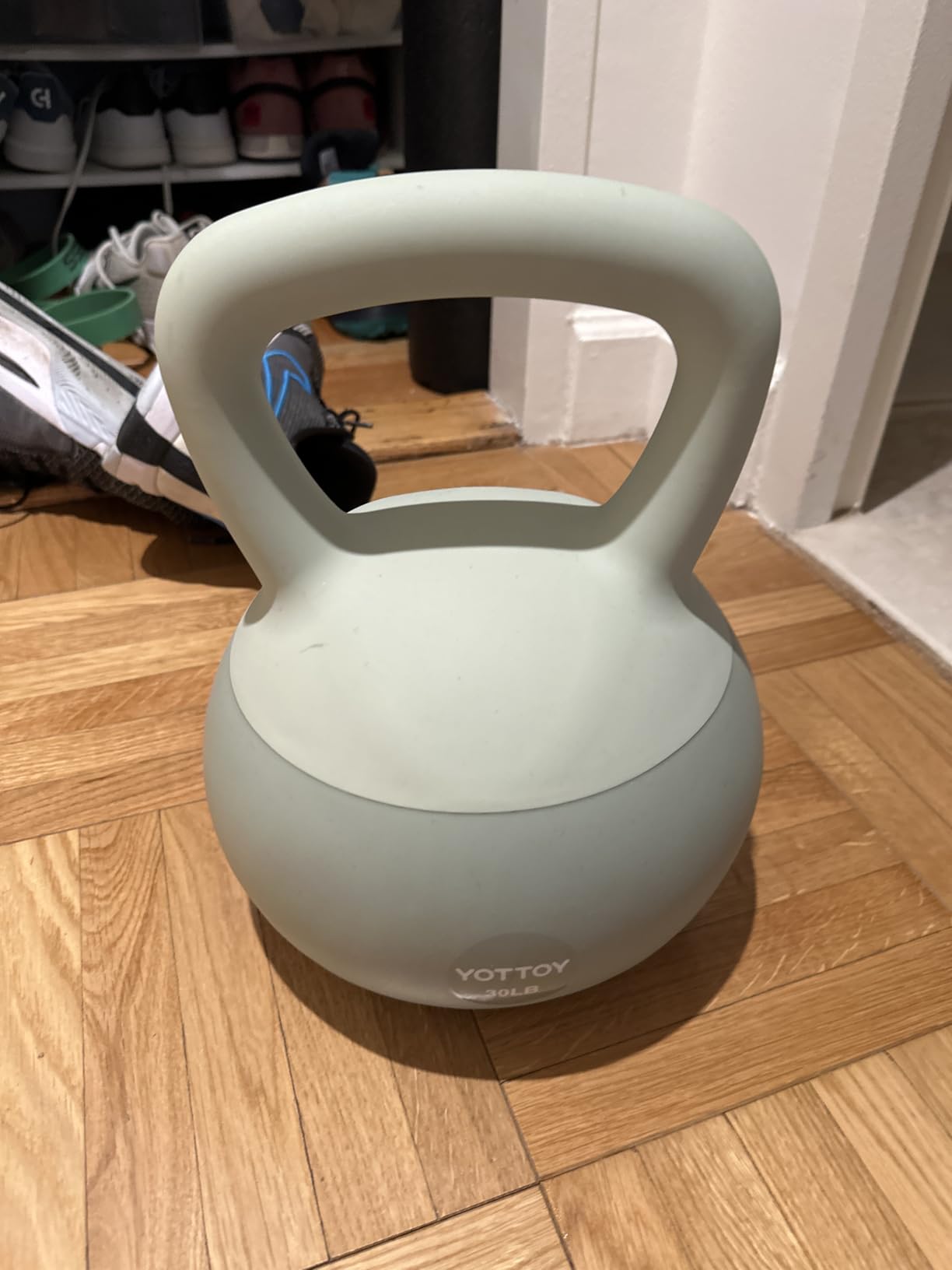 YOTTOY Soft Kettlebell,Kettlebell Anti-Slip Grip Weight for Home Workouts, Kettlebells Set Strength and Safety Guaranteed customer photo 2