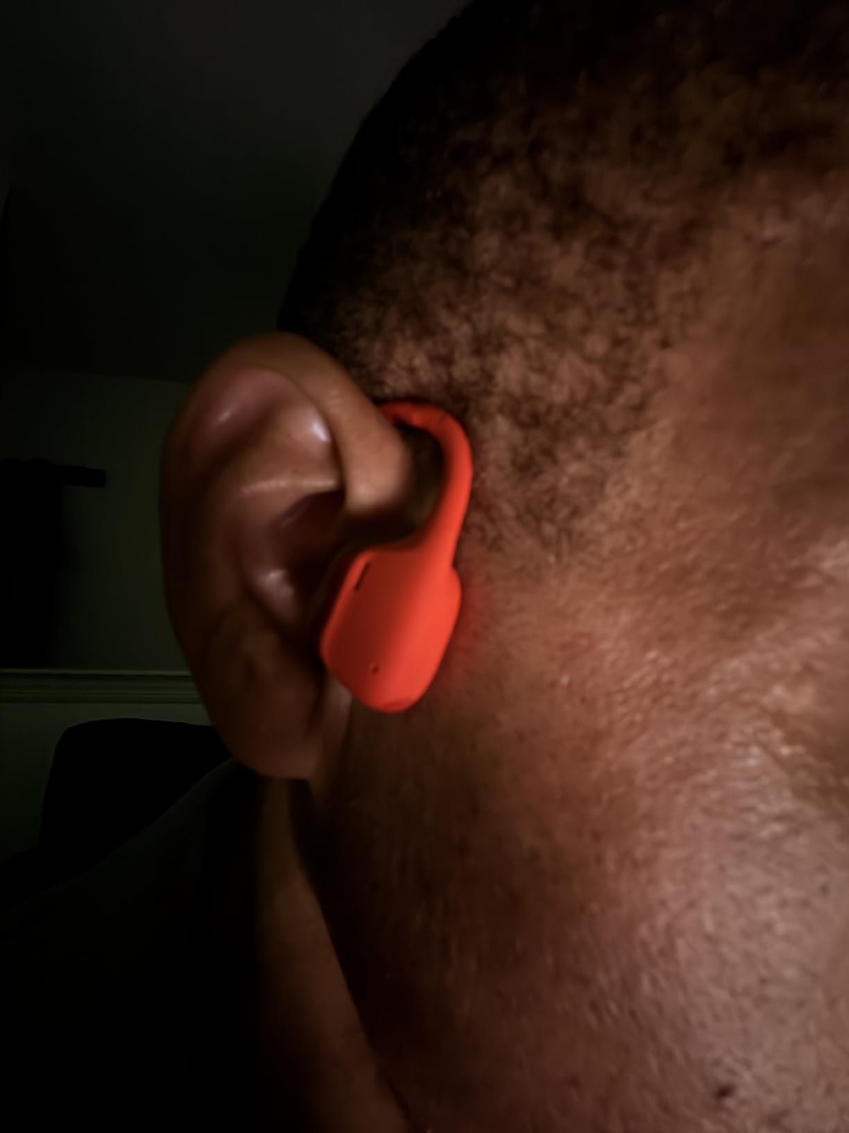 SHOKZ OpenRun Pro 2 Bone Conduction Bluetooth Sport Headphones, Black customer photo 1