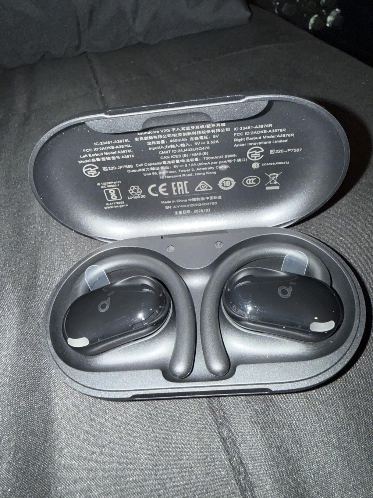 Soundcore V20i by Anker Open Ear Earbuds, Open Ear Headphones True Wireless customer photo 2