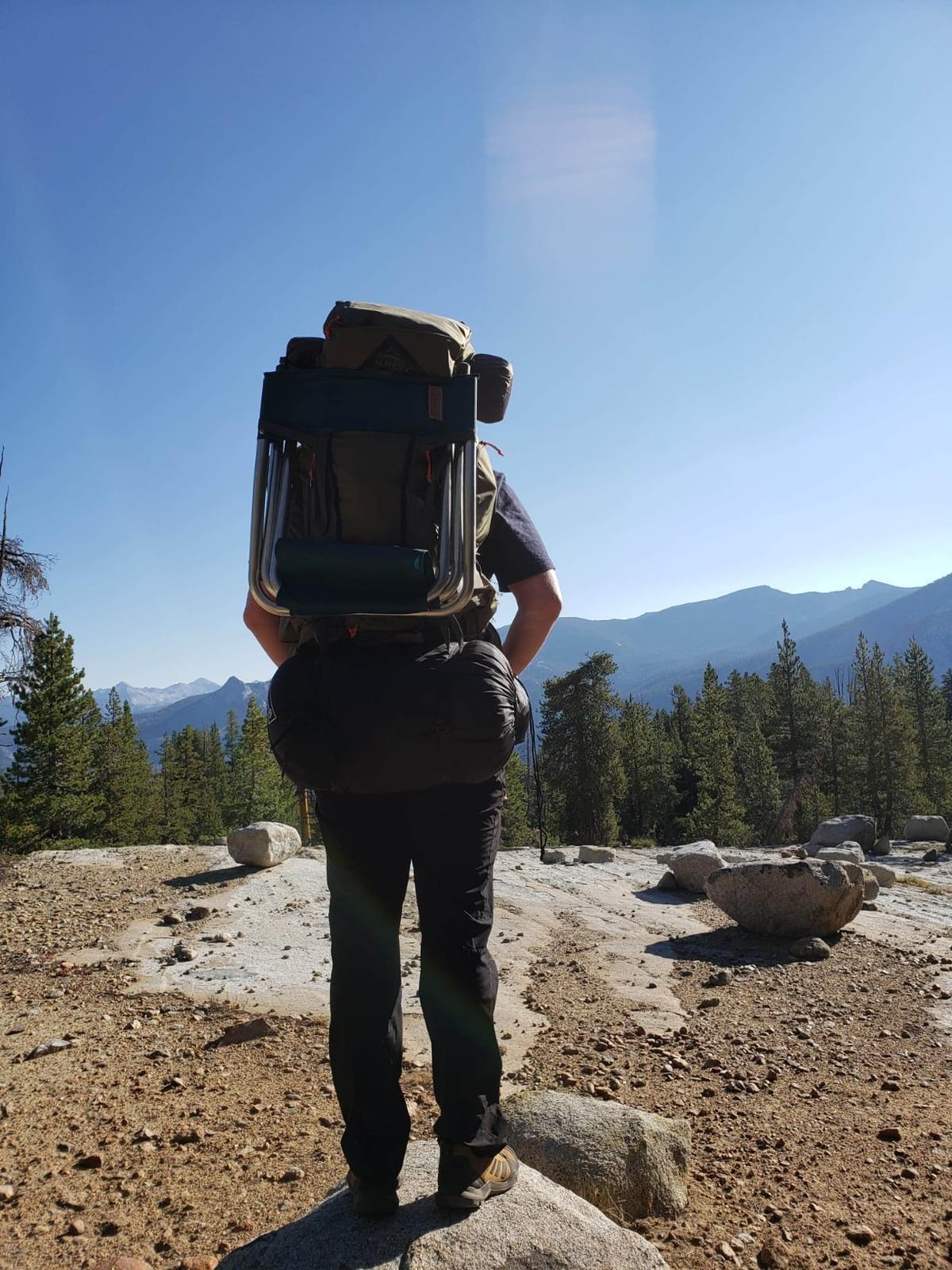Kelty Coyote 60-105 Liter Internal Frame Backpack - Hiking, Backpacking, Travel, Adjustable Torso (65L / Black) customer photo 2