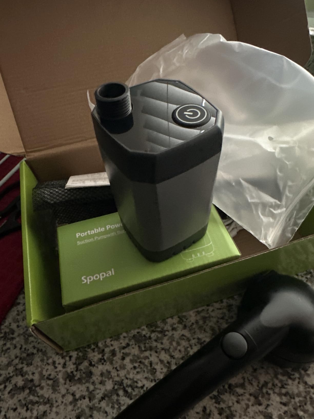 Spopal Portable Shower for Camping, [Long-Lasting] 6000mAh Rechargeable customer photo 2