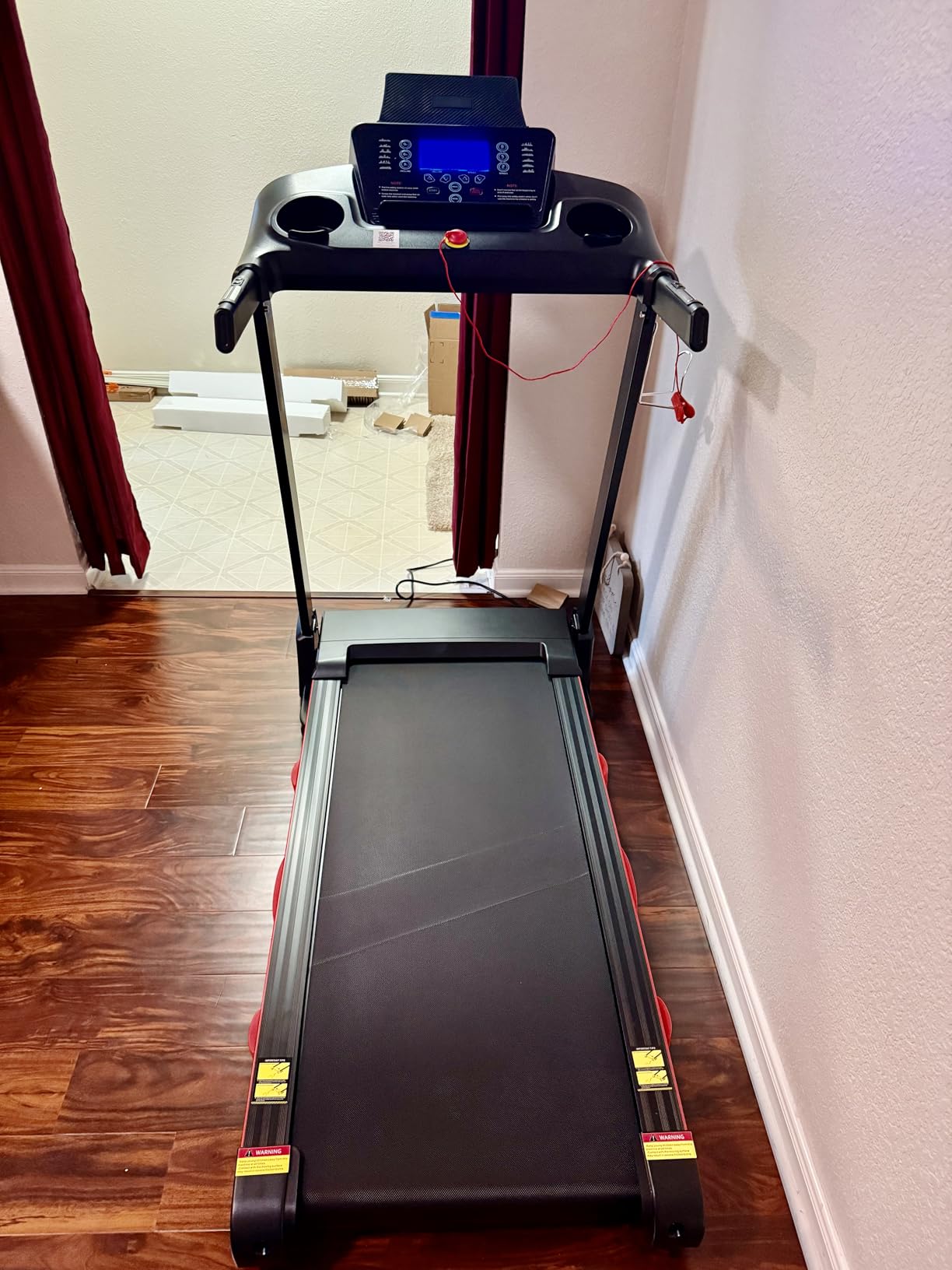 ATEEDGE Treadmills for Home, 15% Auto Incline, Foldable, 350LB Capacity customer photo 2