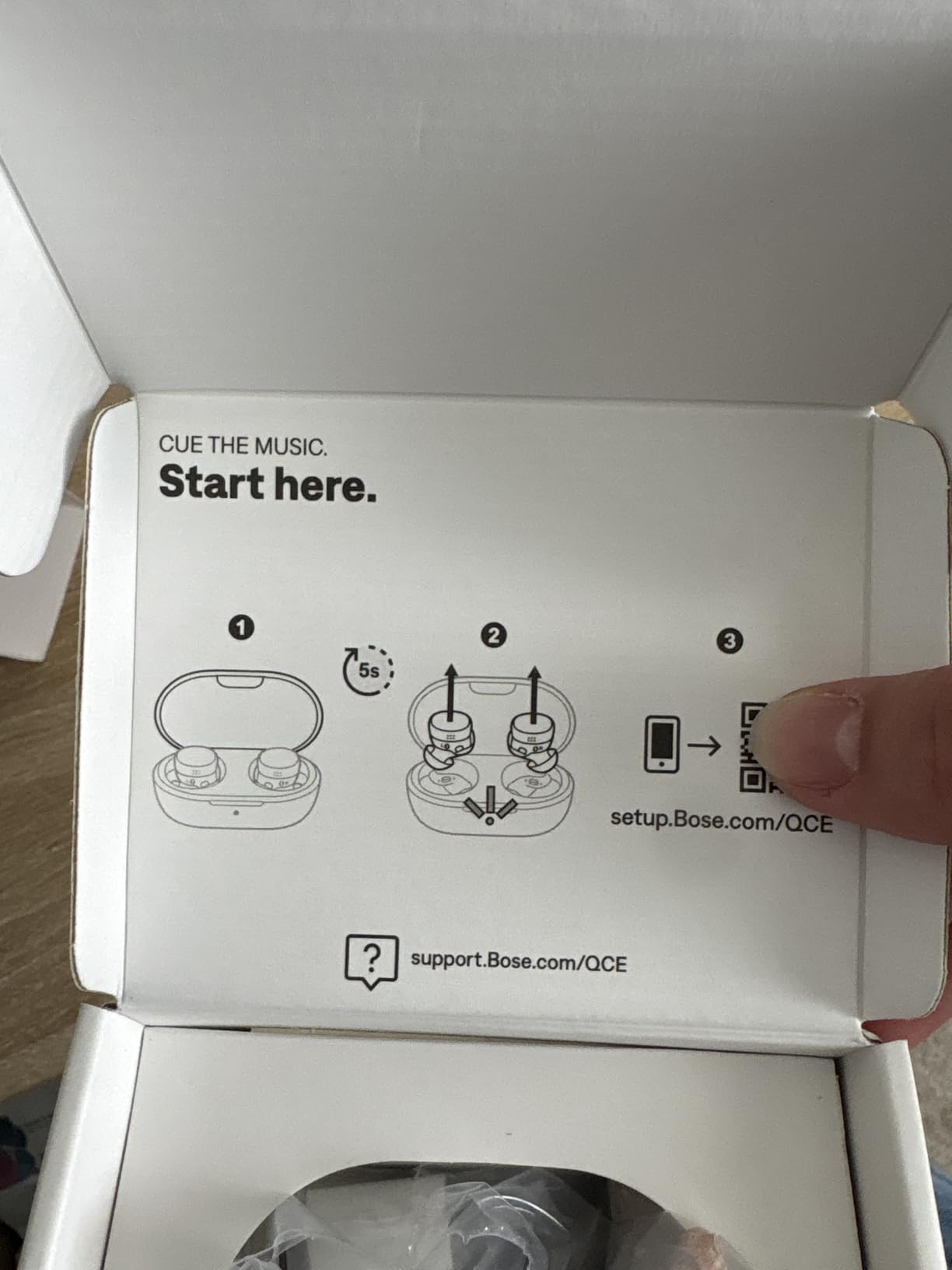 Bose QuietComfort Bluetooth Earbuds, True Wireless Earbuds with Active Noise Cancellation and Mic, Deep Bass, IPX4 Rating, Up to 8.5 Hours of Playtime, Chilled Lilac customer photo 1