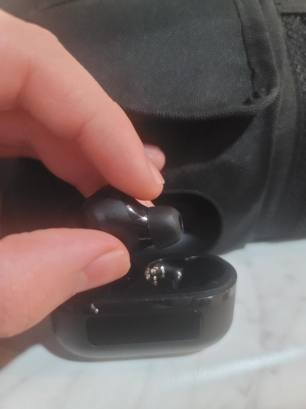 TOZO NC9 Hybrid Active Noise Cancelling Wireless Earbuds, 60H, LED Display customer photo 2