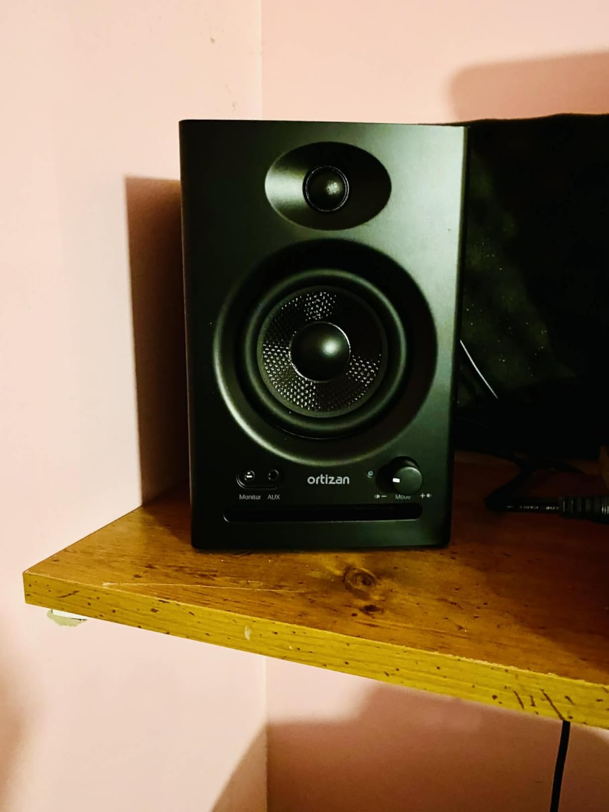 Ortizan C7 Powered Studio Monitors Pair with Bluetooth 5.3, Black customer photo 2