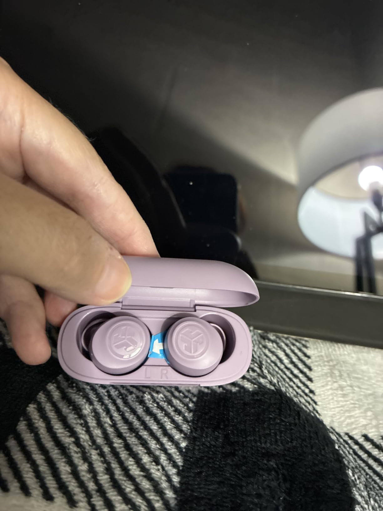 JLab Go Air Pop+ Earbuds, Dual Connect, EQ3 Sound, Clear customer photo 1
