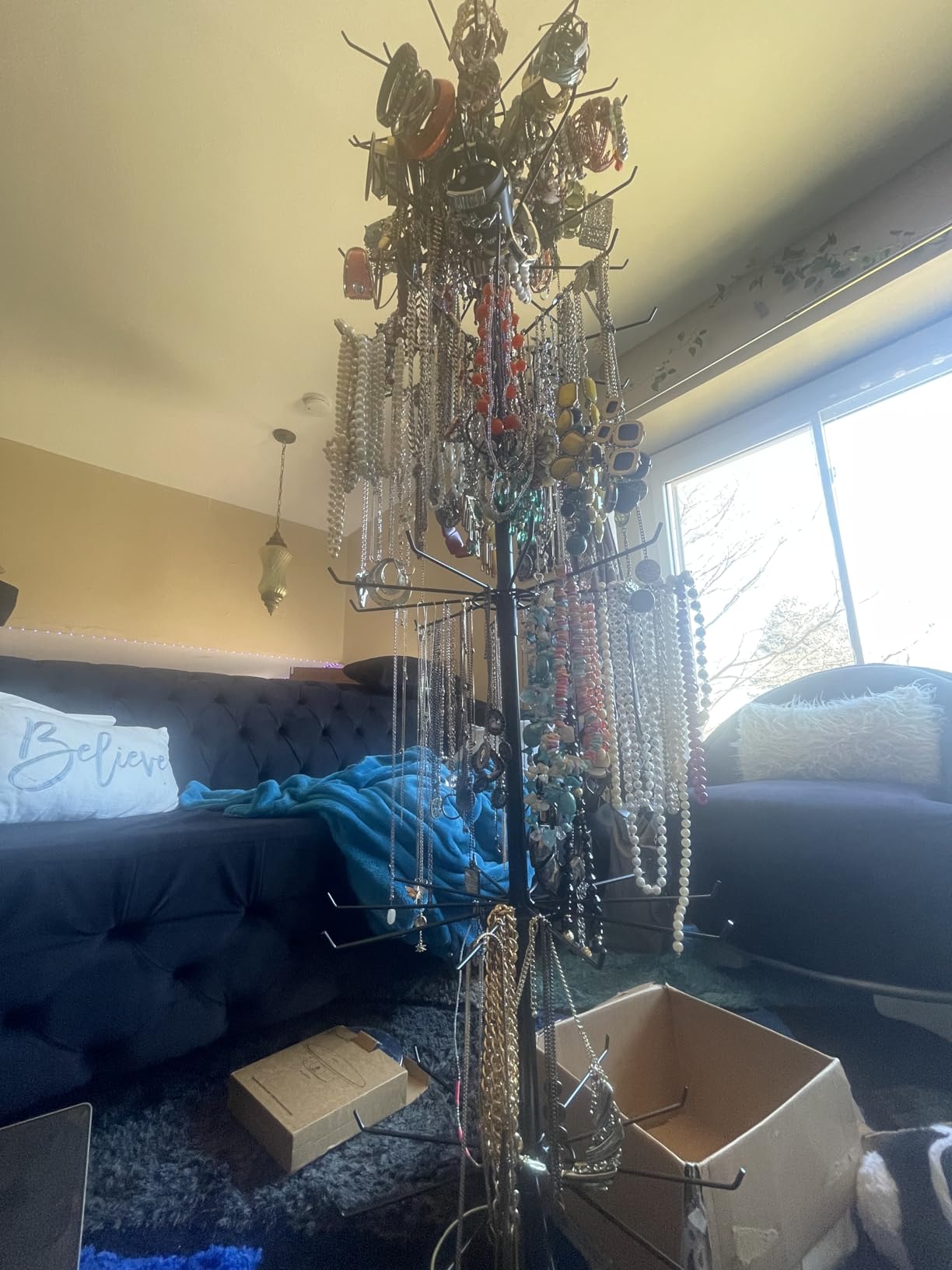 ANBOXIT Retail Display Stand, Rotating Display Rack customer photo 1