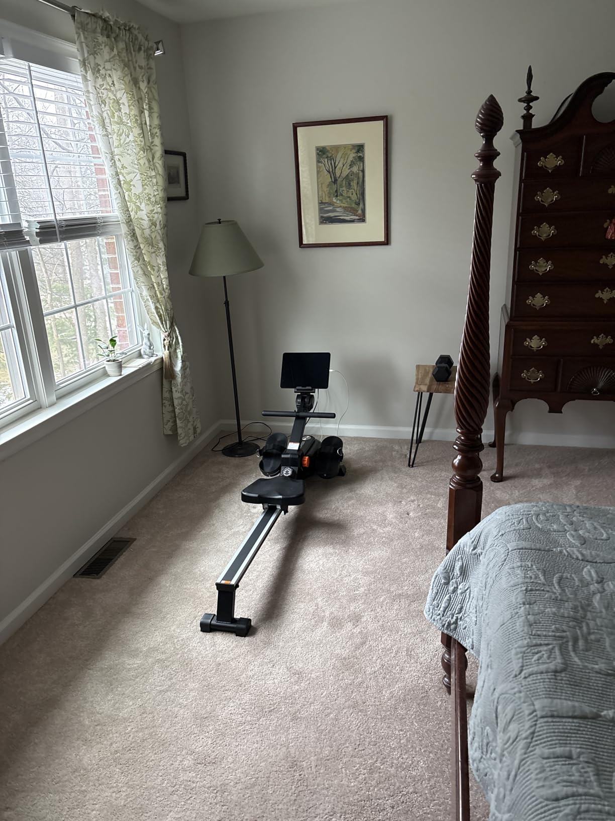 MERACH Foldable Rowing Machines for Home, Magnetic Rowing Machine with 16-Level, Compact Row Saves 20% Space, 350 LBS Load Capacity, Free MERACH App and 1000+ Champion Coaching Course & Games customer photo 1