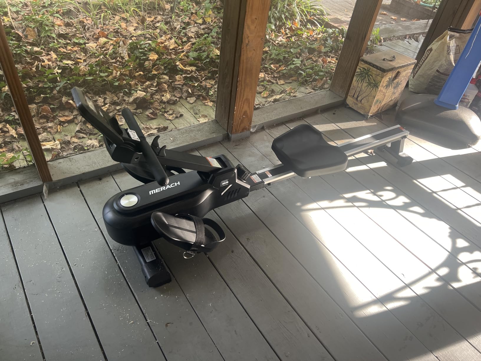 MERACH Foldable Rowing Machines for Home, Magnetic Rowing Machine with 16-Level, Compact Row Saves 20% Space, 350 LBS Load Capacity, Free MERACH App and 1000+ Champion Coaching Course & Games customer photo 2