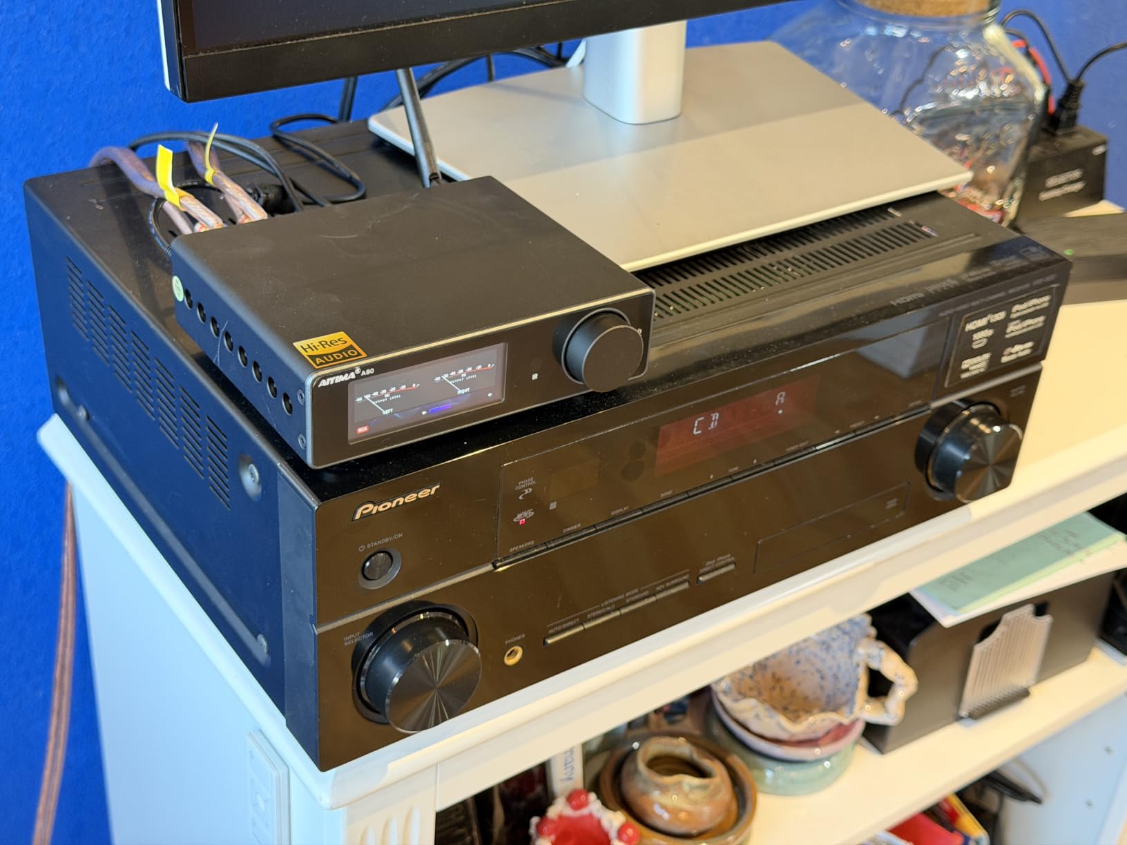 AIYIMA A80 Bluetooth Stereo DAC Amplifier TPA3255,PFFB & Digital VU Meter customer photo 1
