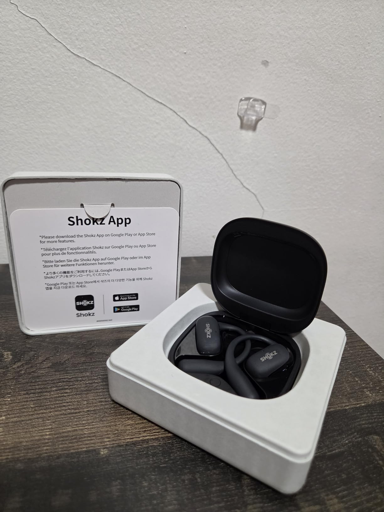 SHOKZ OpenFit 2 Open-Ear Earhook Bluetooth Earbuds, Black,48H Playtime customer photo 2