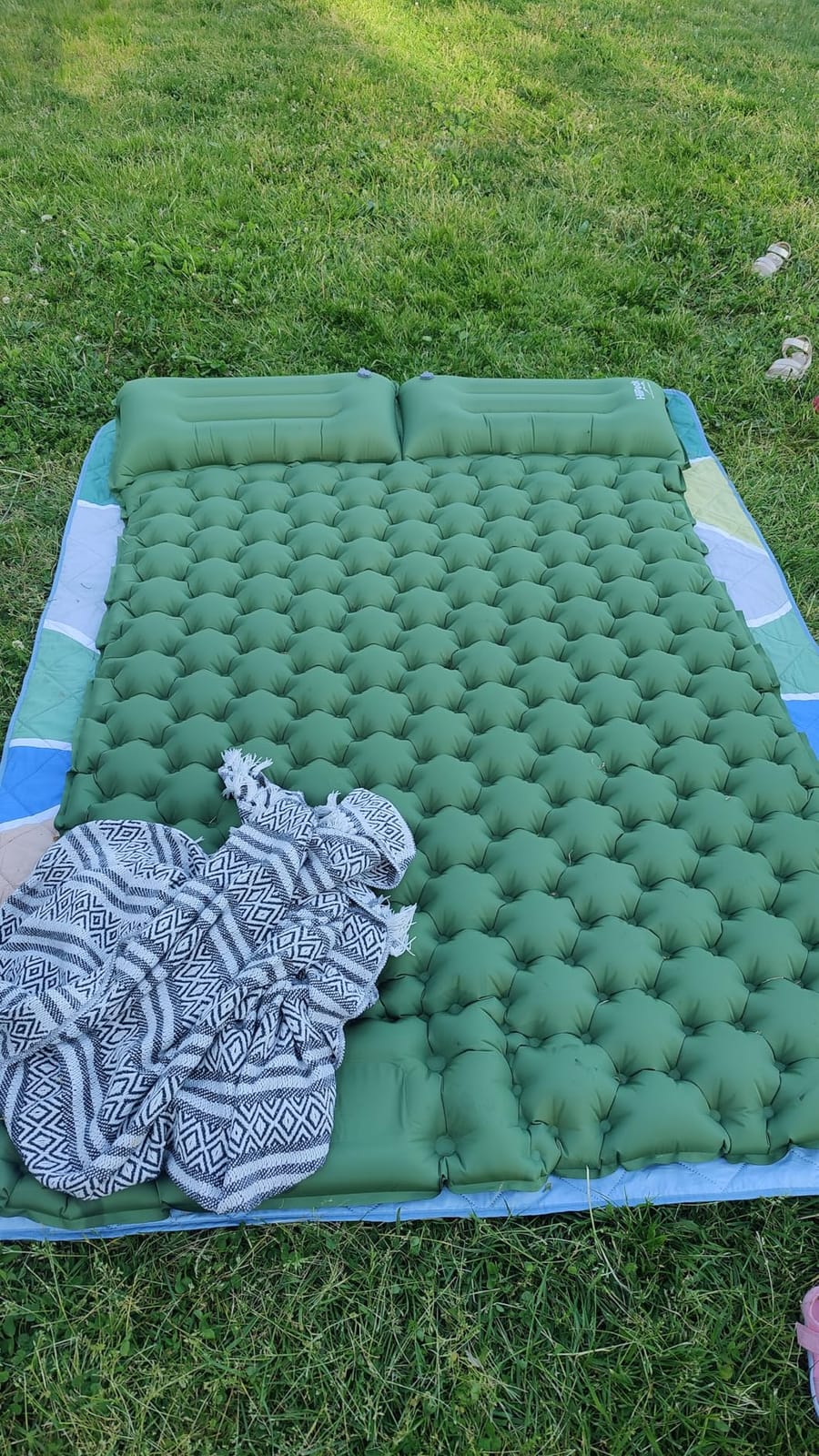 HiiPeak Double Sleeping Pad - Self Inflating 3