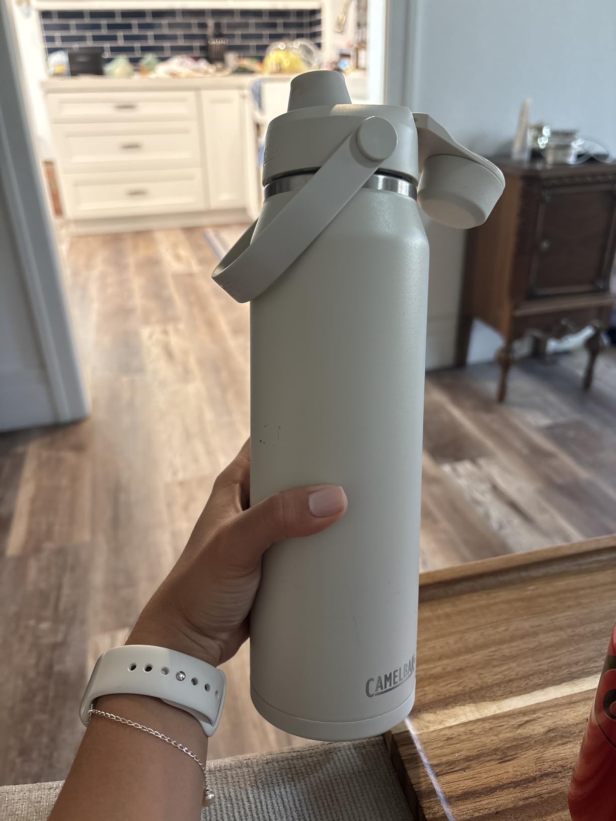 CamelBak Thrive Chug Stainless Steel Water Bottle 32oz, Moss customer photo 1