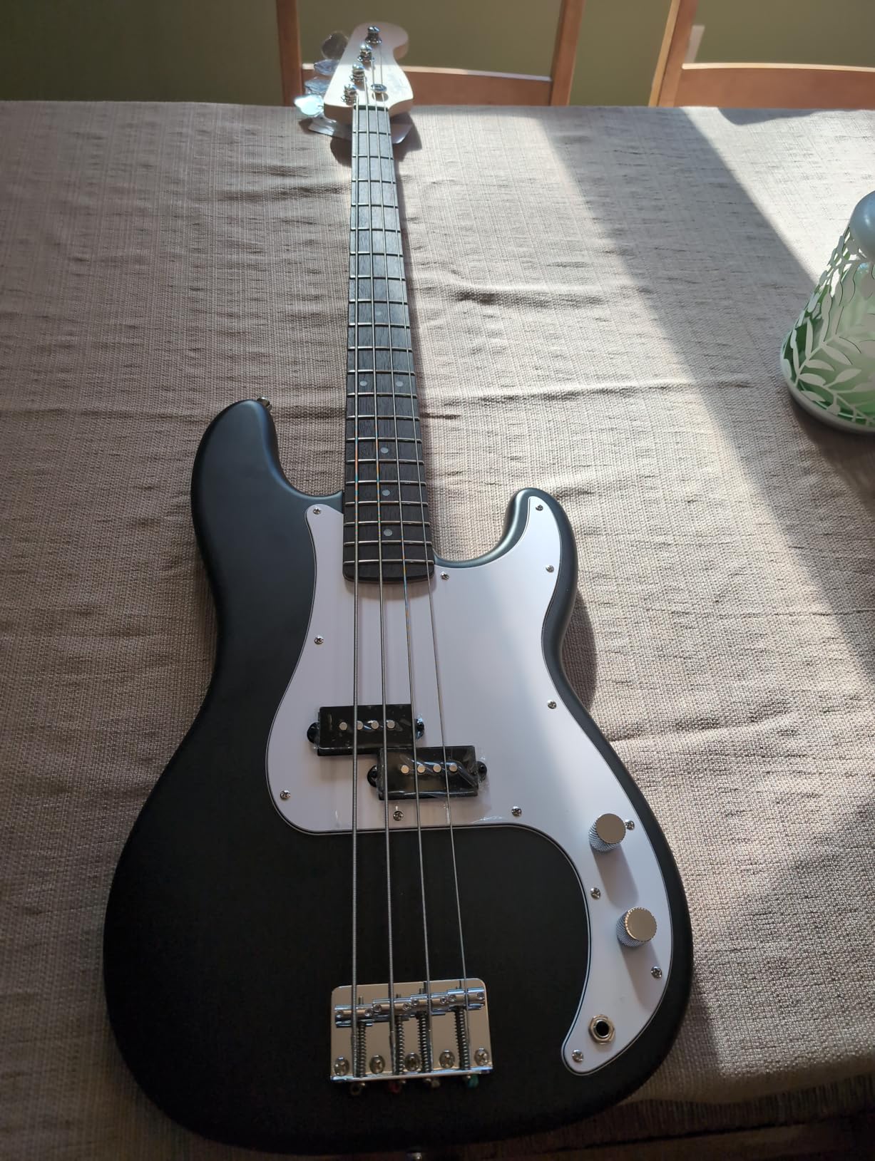 Fender Squier Debut Series Beginner Precision Bass Guitar Kit w/Amp, Black customer photo 1