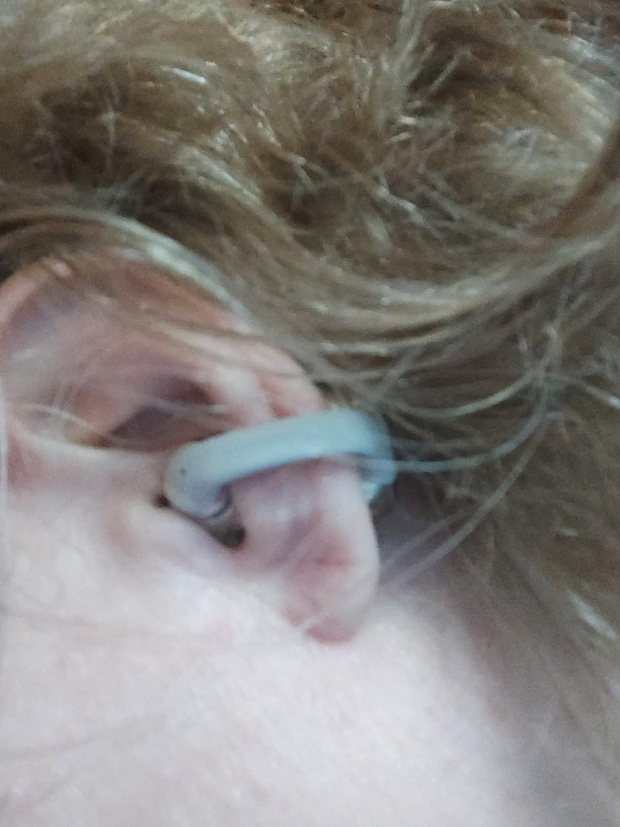 SHOKZ OpenDots ONE Open-Ear Clip-On Bluetooth Earbuds, Grey, Dolby Audio customer photo 2