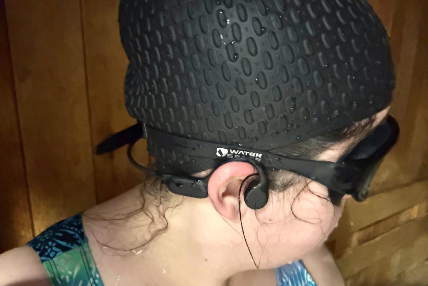 PSIER Bone Conduction Headphones, IPX8 Waterproof Swimming Headphones customer photo 1