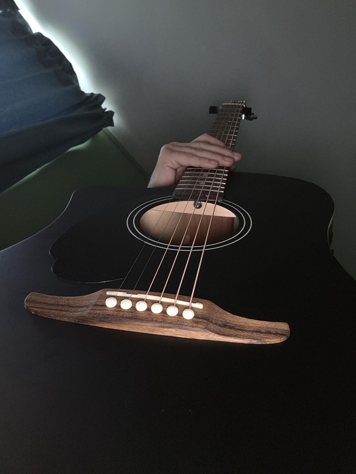 Fender California Debut Redondo CE Series Beginner Acoustic Guitar, Natural customer photo 2