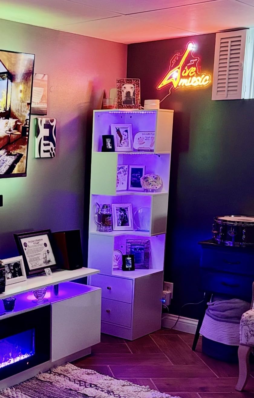 The Music Sounds Better with You Neon Sign Music Wall Light for Party Decor customer photo 1