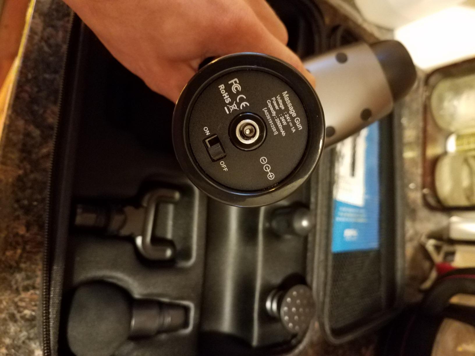 RENPHO Active+ Massage Gun, App-Controlled Guided Courses, Bluetooth customer photo 1