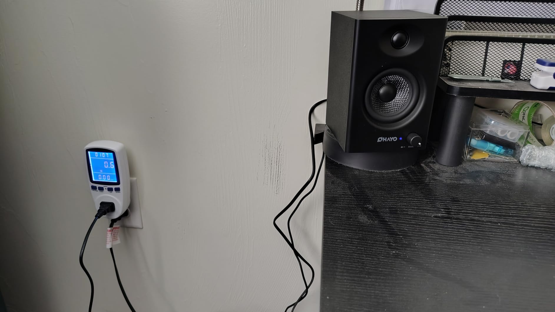 OHAYO 60W Computer Speakers for Music and Gaming, Active Bluetooth 5.3, Stereo 2.0 Speakers for Desktop PC or Laptop, 3.5mm Aux RCA USB Input, 1 Pair, Black customer photo 2