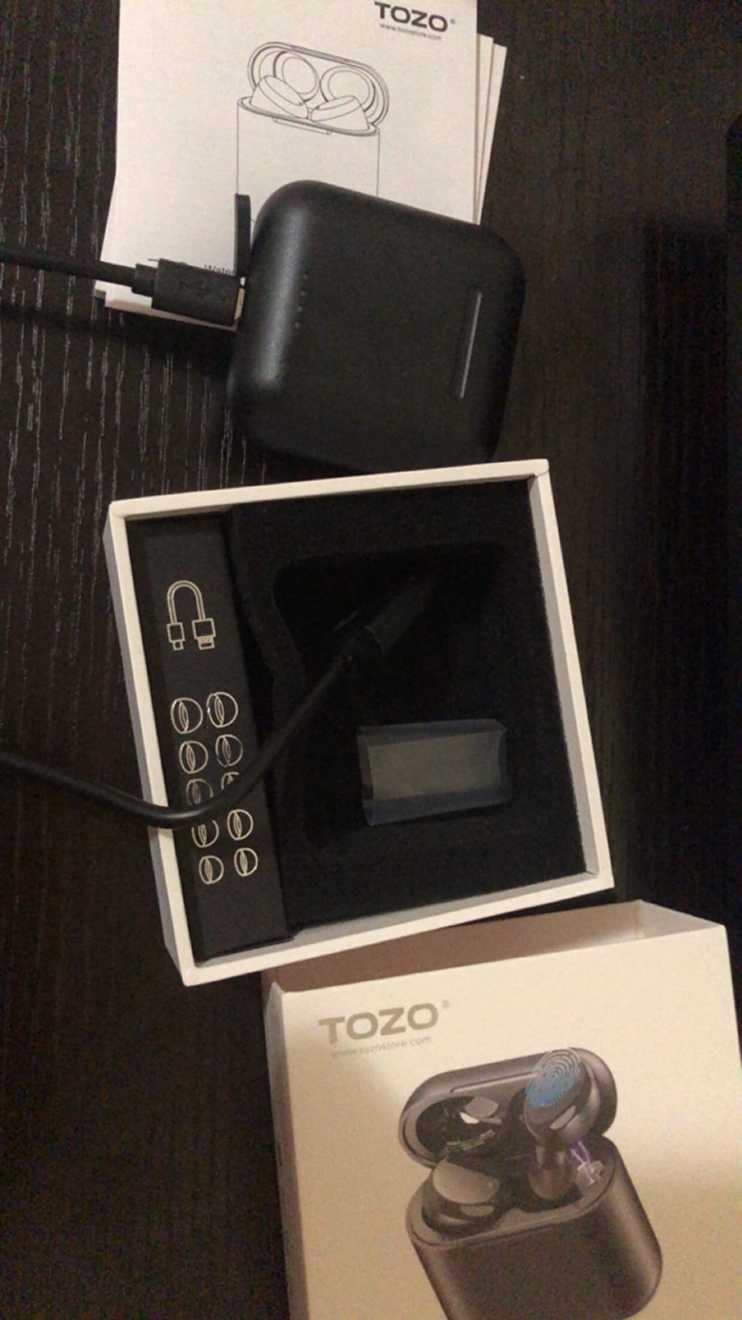 TOZO T6 Wireless Earbuds Bluetooth 5.3 Stereo Sound in Ear Headphones customer photo 1