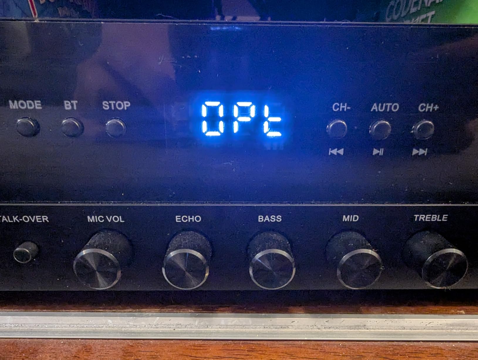 Donner Stereo Audio Amplifier, 600W Peak 2 Channel Receiver with Bluetooth 5.3, Phono, Optical, Coaxial, USB, FM, 2 Mic-in, Aux, RCA Input for Home, Karaoke, Theater Speakers, MAMP2 customer photo 2