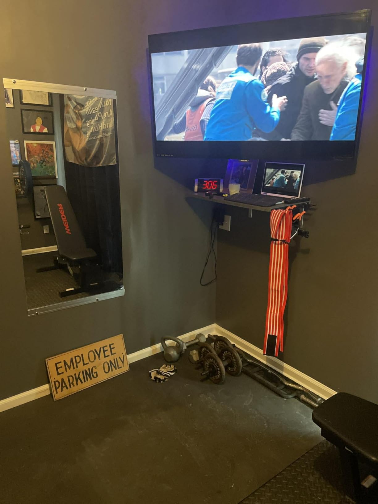 48x24 in Home Gym Mirrors, 2-Pack,Frameless,Wall Mounted customer photo 1