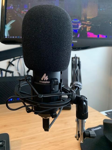 MAONO A04 Gen2 XLR/USB Condenser Microphone Kit for PC Podcast Recording customer photo 2
