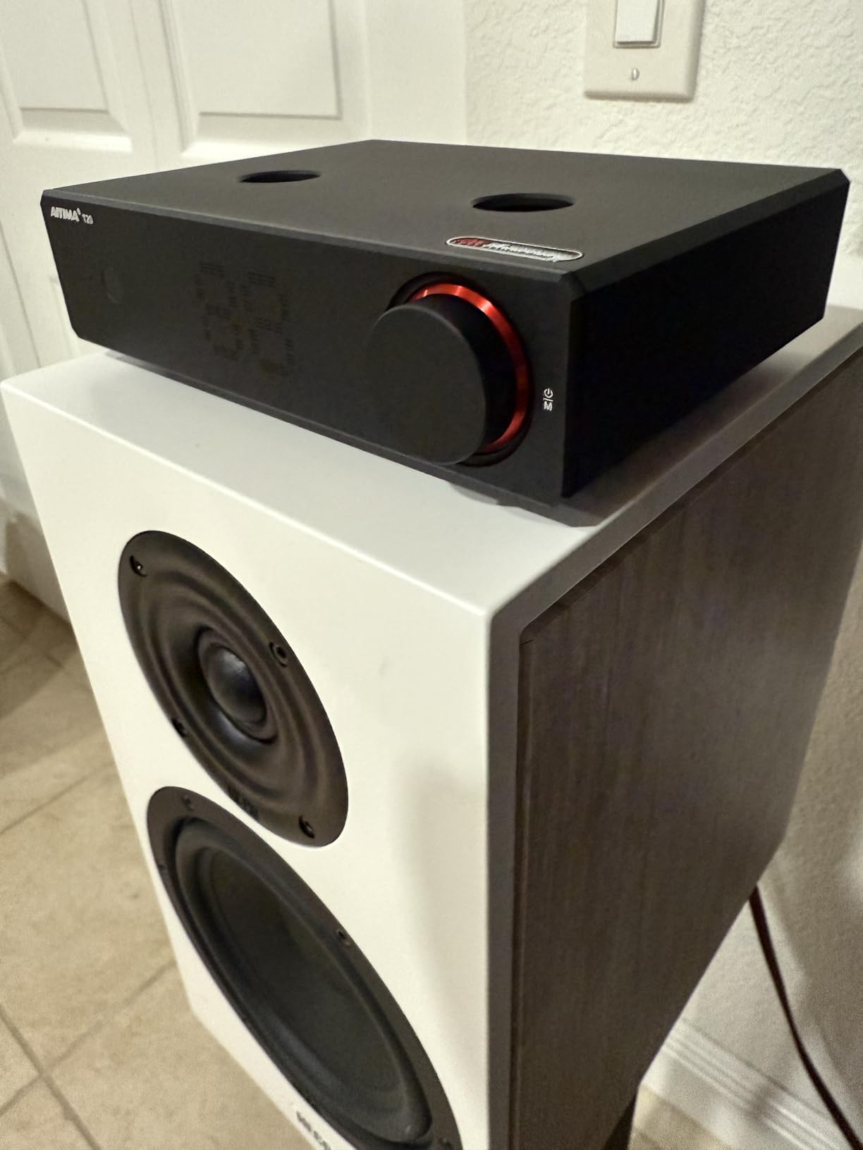 AIYIMA T20 Fully Balanced ECC83 Tube Preamplifier for Home Audio,XLR/RCA customer photo 1