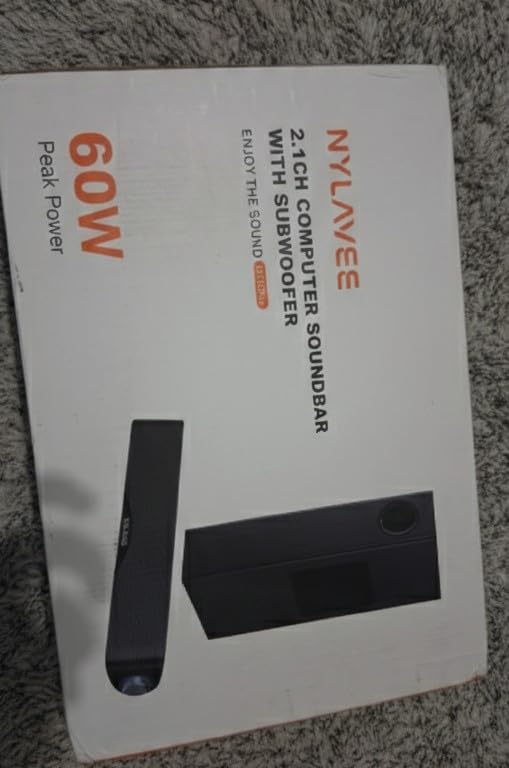 Nylavee Computer Speakers with Subwoofer, 2.1 PC Soundbar, Bluetooth 5.4 customer photo 2