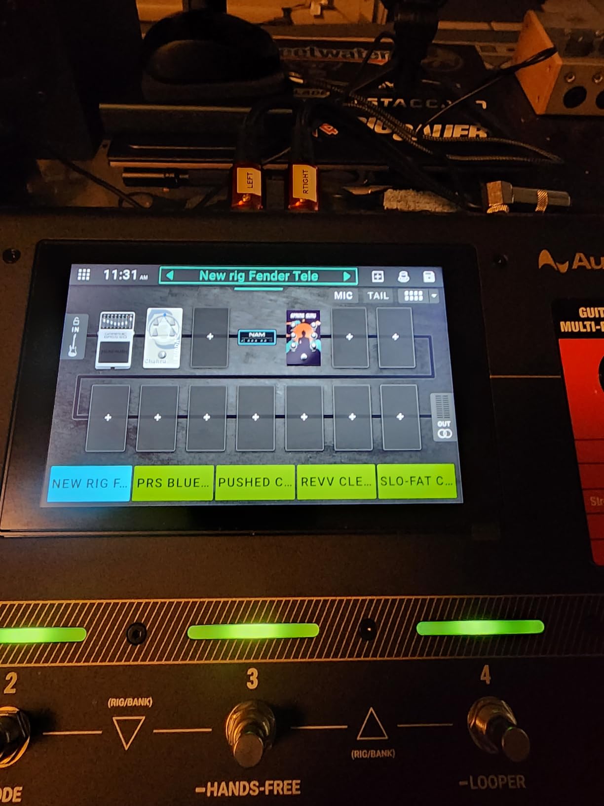 HeadRush VX5 Vocal Effects AutoTune Pedal customer photo 2