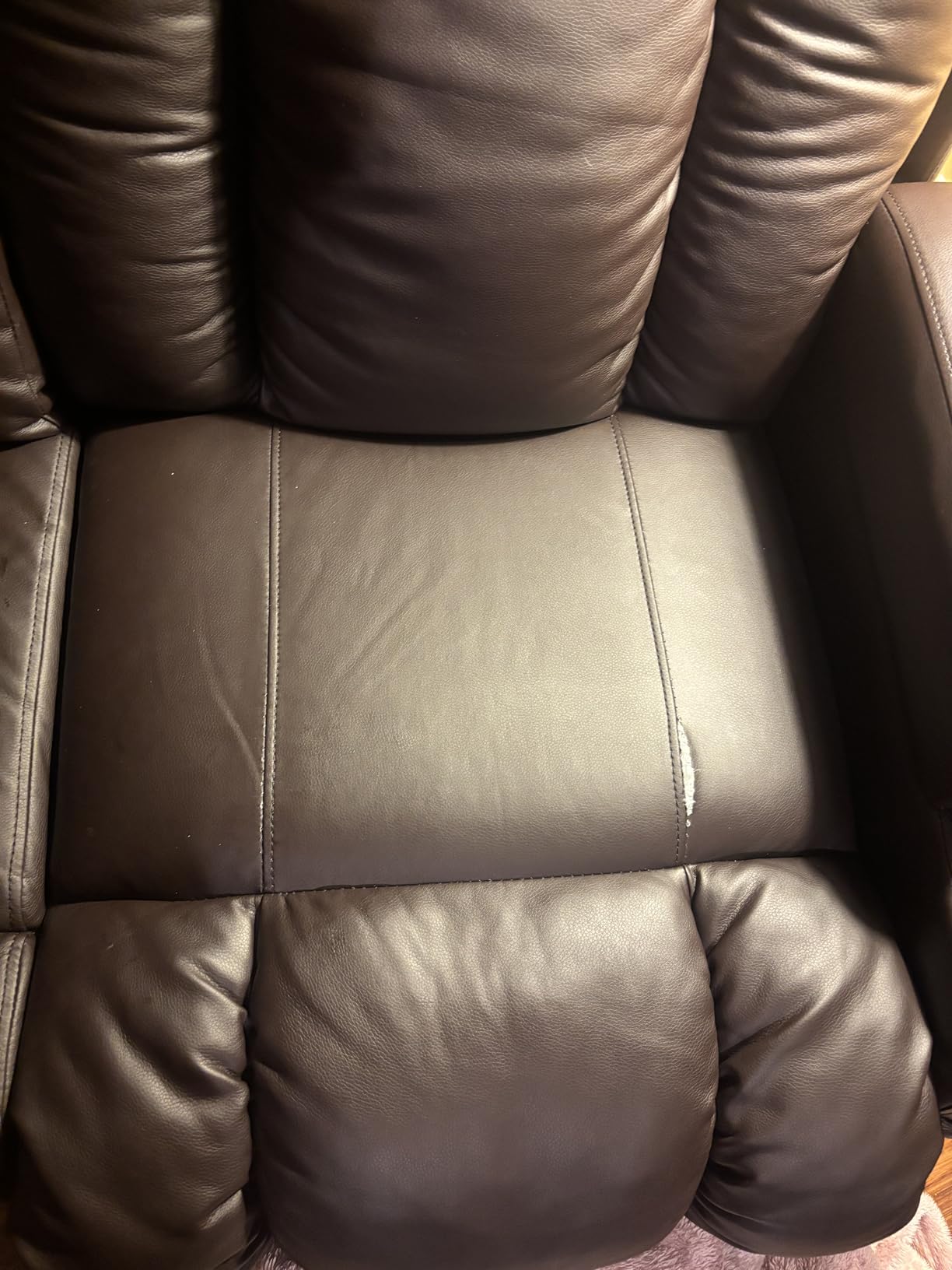 TUNYI Power Loveseat Recliner Sofa with Massage & Heat customer photo 1