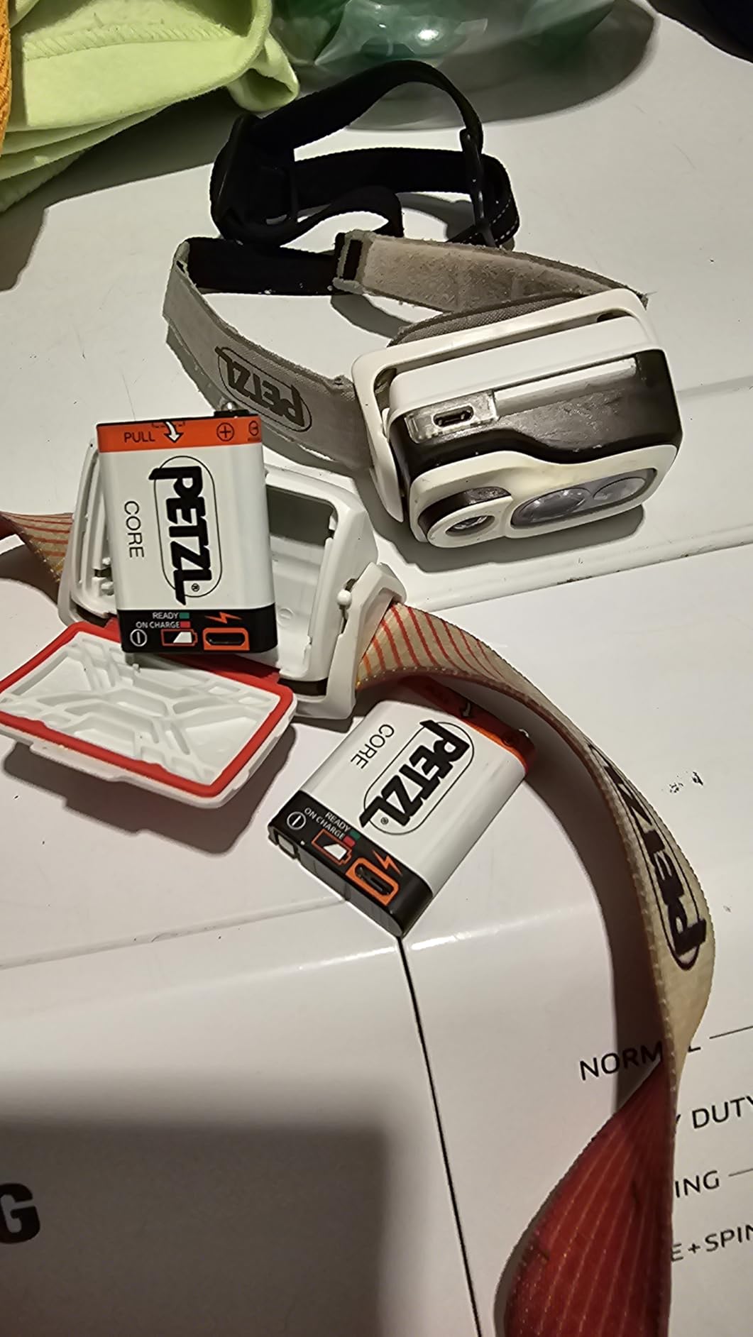 Petzl ACTIK CORE Headlamp - Green customer photo 2
