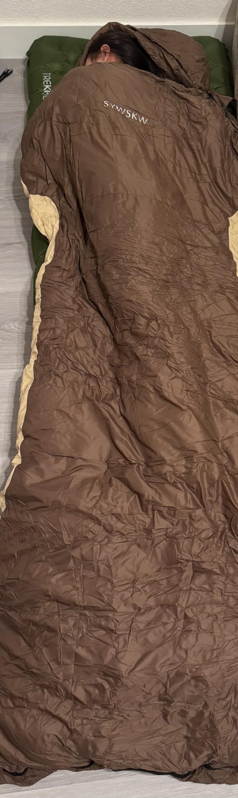 Ultralight Down Sleeping Bag with Pillow,15°F 32°F 46°F Sleeping Bag for Women,Men,Youth Backpacking,Hiking and Camping Outdoor with 680FP Duck Down customer photo 1