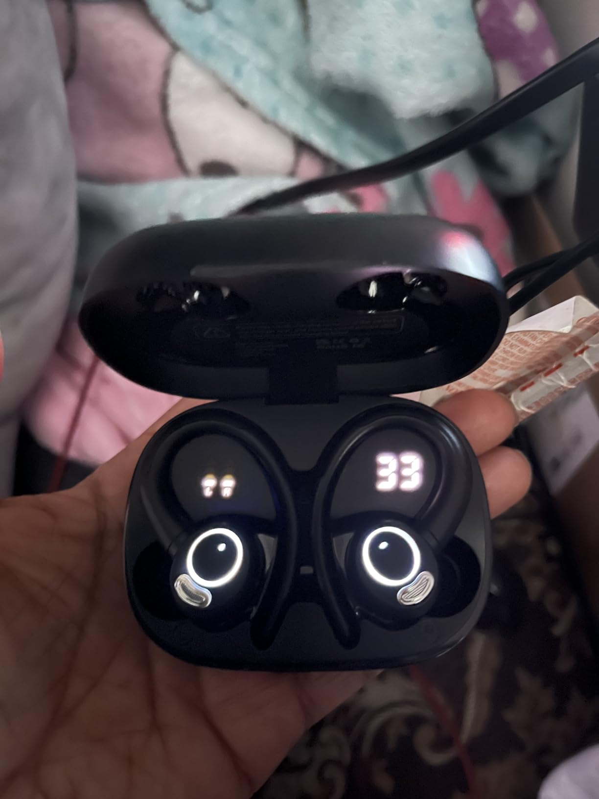 Wireless Earbuds, Bluetooth 5.4 Headphones Sport Over Ear Buds With ENC Mic customer photo 2