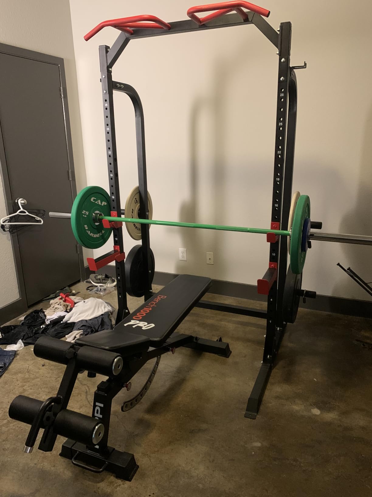 RitFit Elite 7ft Olympic Barbell, 45lb, 500-2000lb Capacity customer photo 2