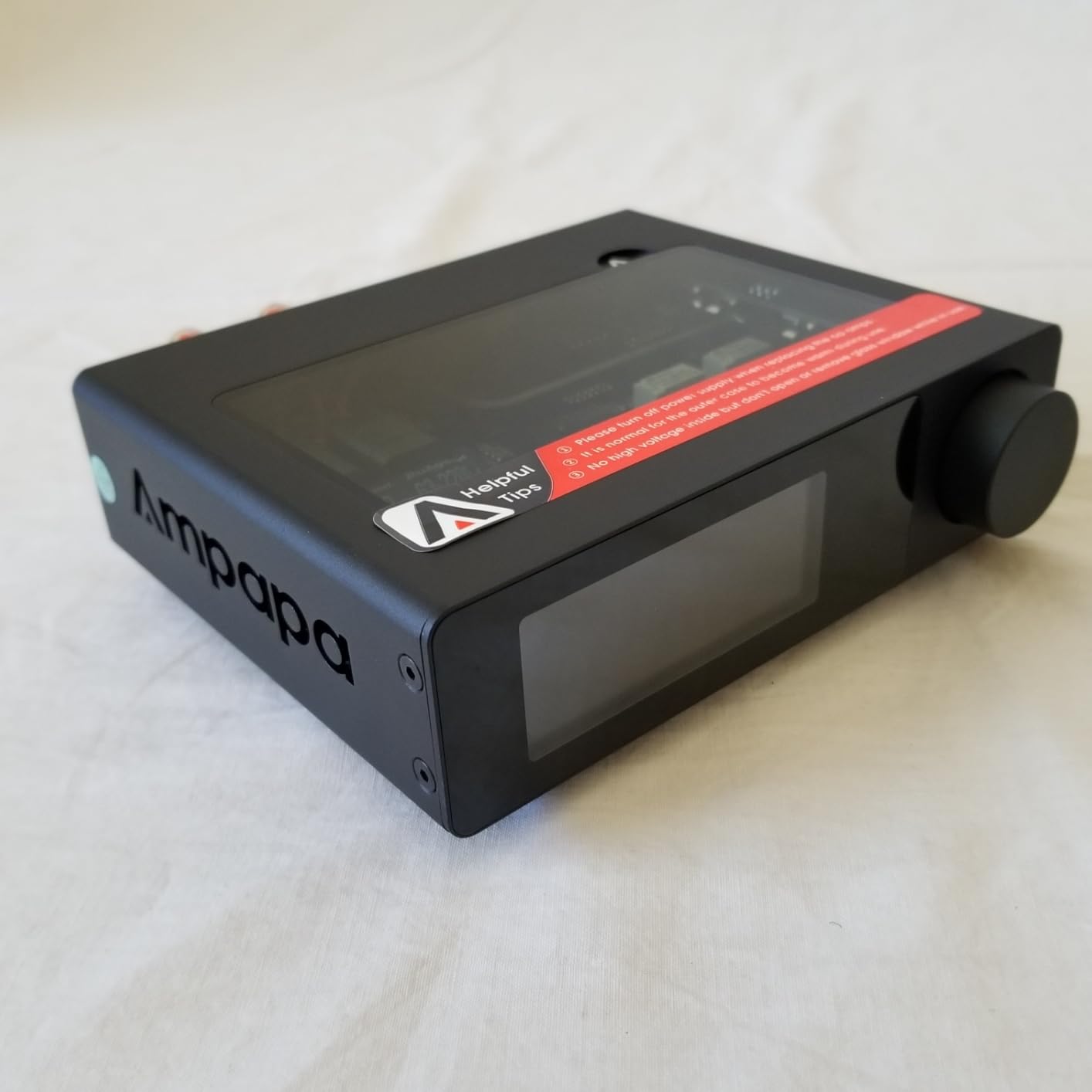 2 Channel Bluetooth Amp: HiFi 300W x2 Stereo Amplifier with BT 5.2 | HPF | Digital VU Meter | SUB Pre-Out | TRS Balanced Input | Tone Control & Remote for Home Theater Bookshelf Speakers (D1) customer photo 1