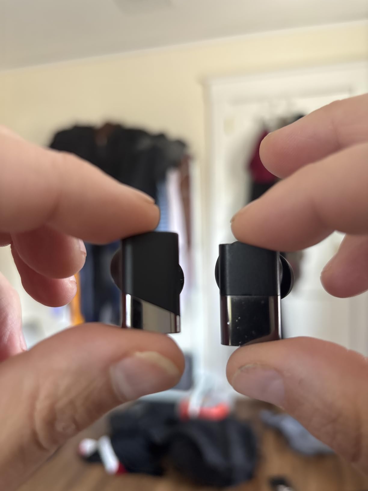 Status Pro X Wireless Earbuds, Triple Speaker Driver, Hi-Res Audio with LDAC, 52dB ANC, 6 Beamforming Mics with VoiceLoom AI for Clearest Calls (Black Alloy) customer photo 1