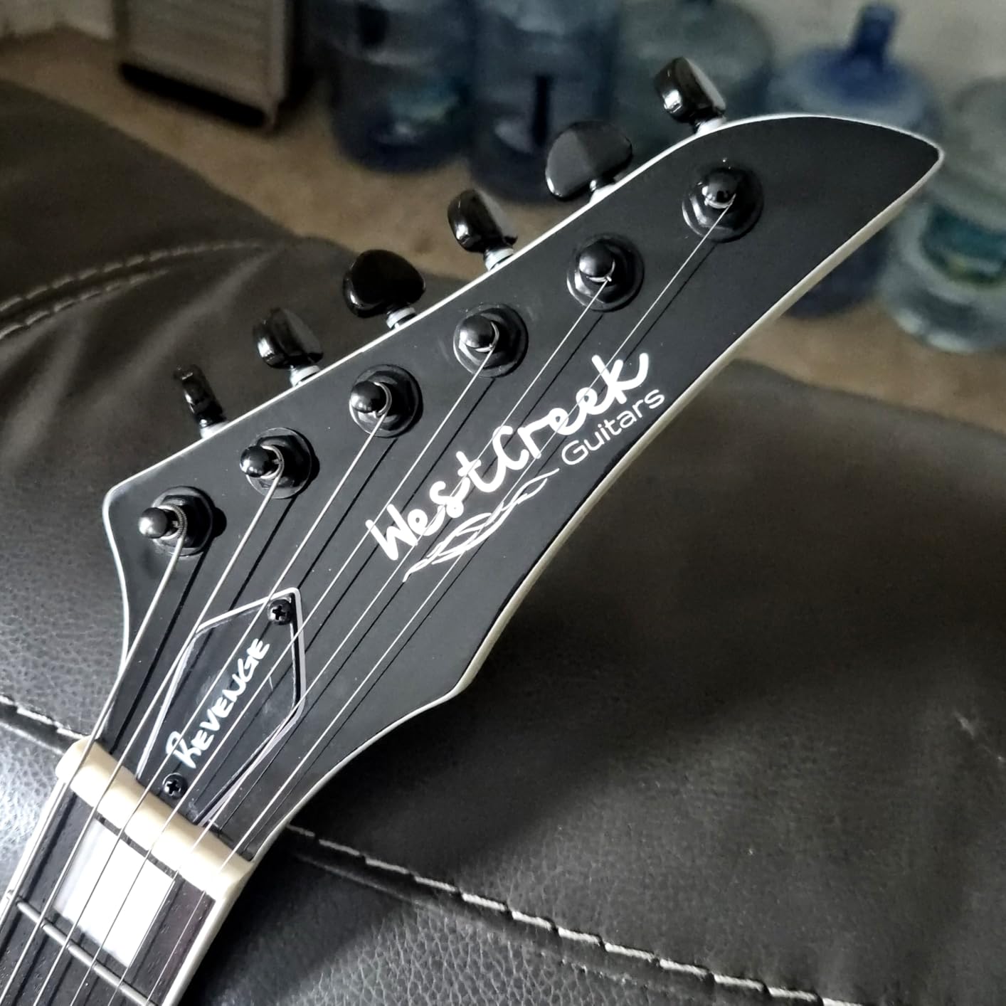 WestCreek Revenge Solid Body Electric Guitar, Heavy Metal Guitar customer photo 1