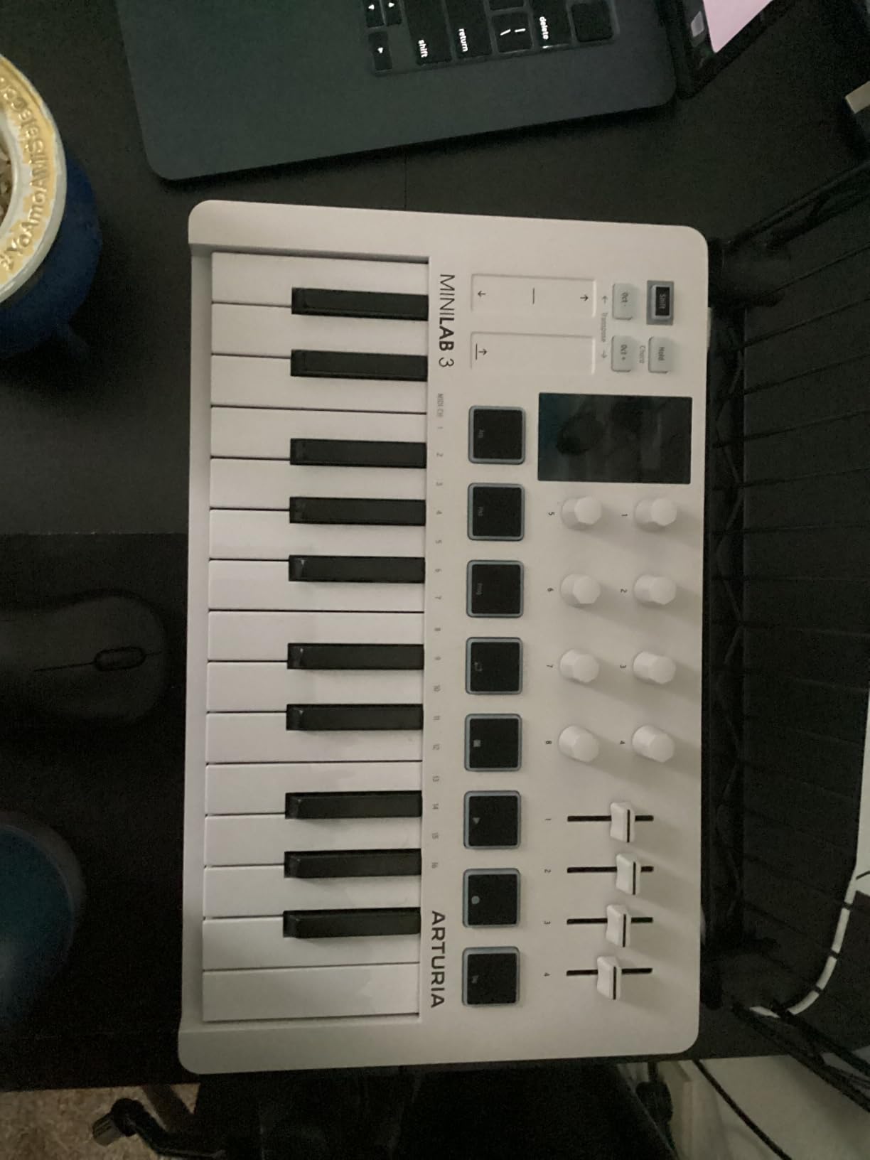 Arturia MiniLab 3 Universal MIDI Controller, Champagne customer photo 2